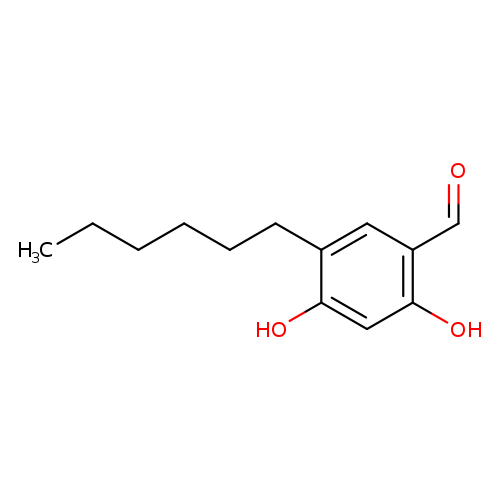 2,4-Dihydroxy-5-hexylbenzaldehyde