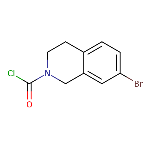 7-bromo-1,2,3,4-tetrahydroisoquinoline-2-carbonylchloride