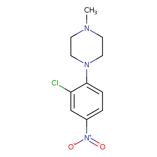 Piperazine, 1-(2-chloro-4-nitrophenyl)-4-methyl-