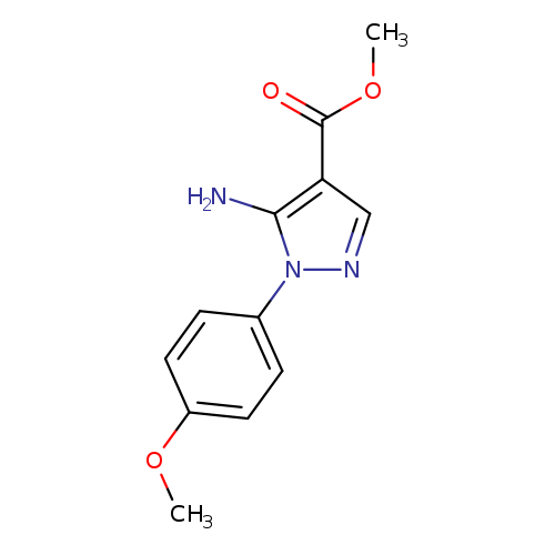 methyl 5-amino-1-(4-methoxyphenyl)-1H-pyrazole-4-carboxylate