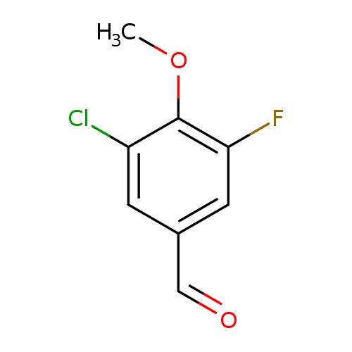 Benzaldehyde, 3-chloro-5-fluoro-4-methoxy-
