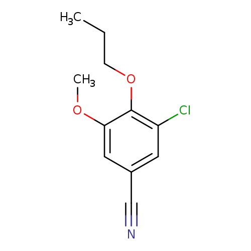3-Chloro-5-methoxy-4-propoxybenzonitrile