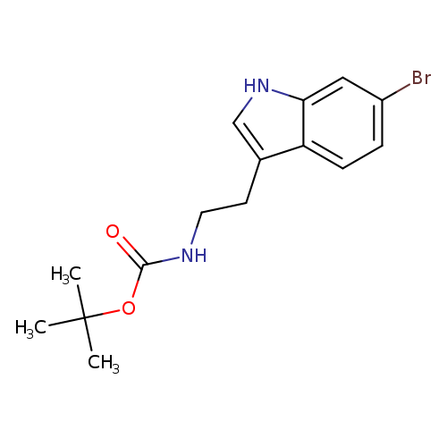 tert-Butyl 2-(6-bromo-1h-indol-3-yl)ethylcarbamate
