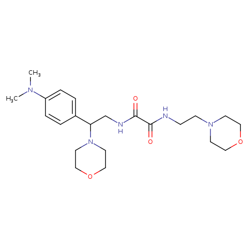 N'-{2-[4-(dimethylamino)phenyl]-2-(morpholin-4-yl)ethyl}-N-[2-(morpholin-4-yl)ethyl]ethanediamide
