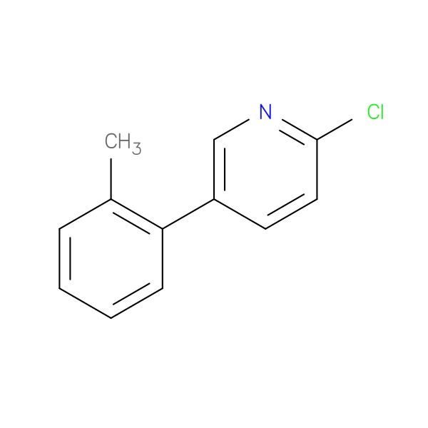 Pyridine, 2-chloro-5-(2-methylphenyl)-