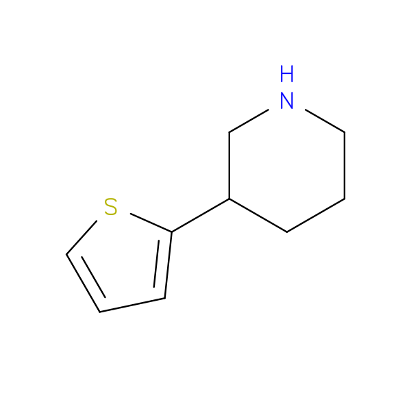 3-(thiophen-2-yl)piperidine