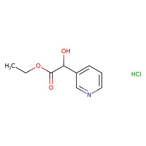 Ethyl 2-hydroxy-2-(pyridin-3-yl)acetate hydrochloride