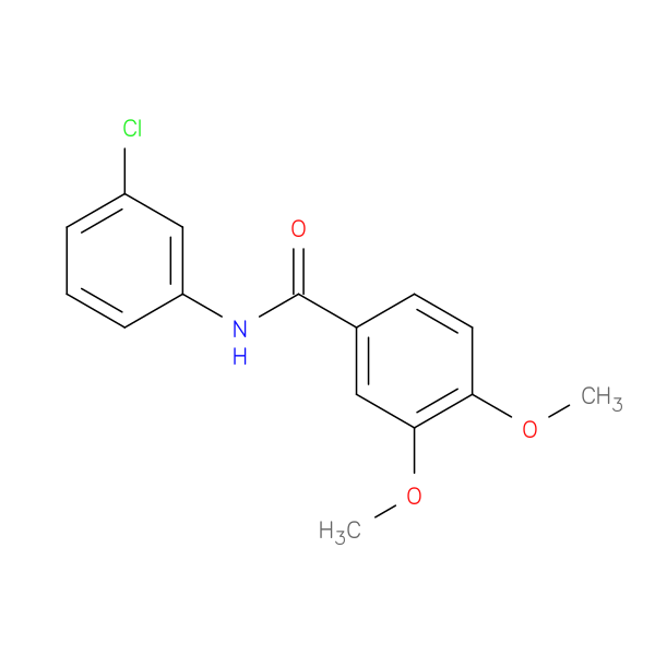 N-(3-chlorophenyl)-3,4-dimethoxybenzamide