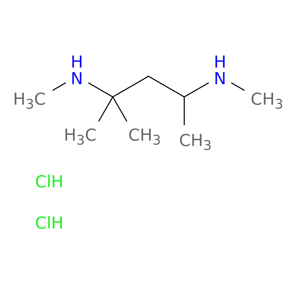 methyl[2-methyl-4-(methylamino)pentan-2-yl]amine dihydrochloride