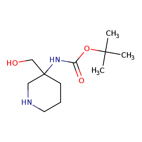 tert-Butyl (3-(hydroxymethyl)piperidin-3-yl)carbamate