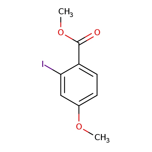 Benzoic acid, 2-​iodo-​4-​methoxy-​, methyl ester