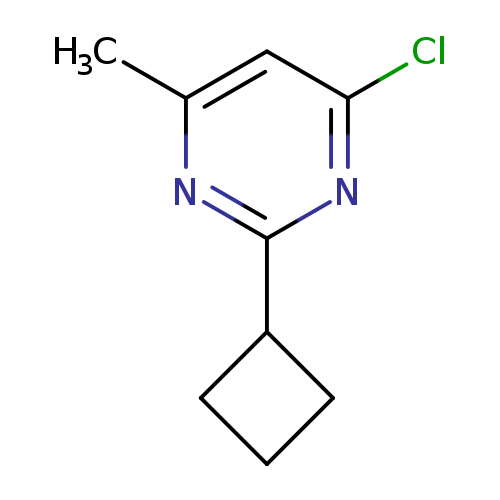 4-chloro-2-cyclobutyl-6-methylpyrimidine