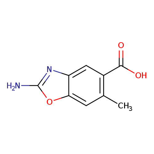 2-amino-6-methyl-1,3-benzoxazole-5-carboxylic acid