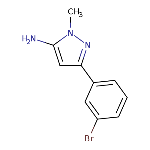 5-(3-Bromophenyl)-2-methylpyrazol-3-amine