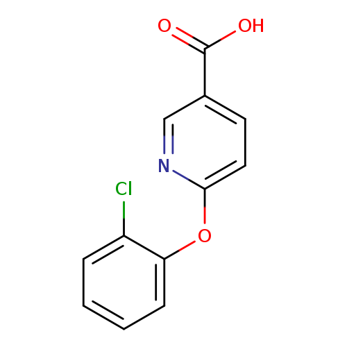 6-(2-chlorophenoxy)pyridine-3-carboxylic acid