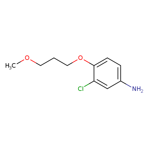 3-Chloro-4-(3-methoxypropoxy)phenylamine