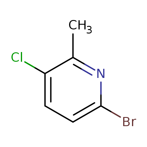 6-Bromo-3-chloro-2-methylpyridine