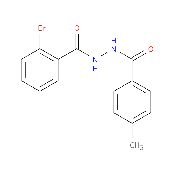 2-bromo-N'-(4-methylbenzoyl)benzohydrazide