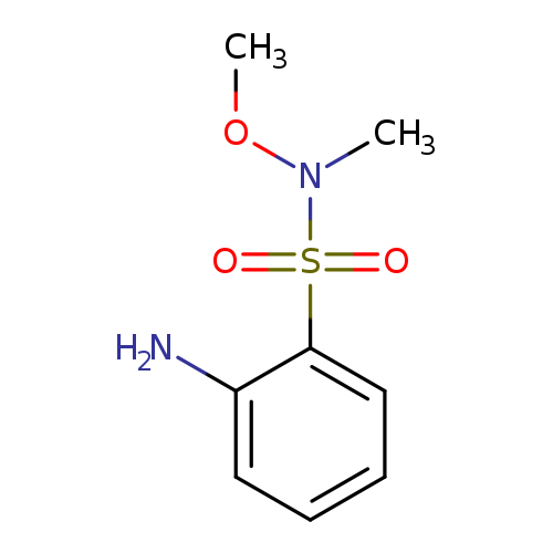 2-Amino-N-methoxy-N-methylbenzenesulfonamide