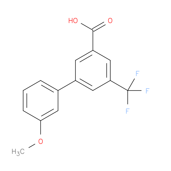 3'-Methoxy-5-(trifluoromethyl)-[1,1'-biphenyl]-3-carboxylic acid