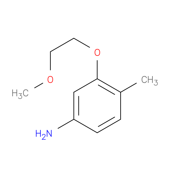 3-(2-Methoxyethoxy)-4-methylaniline