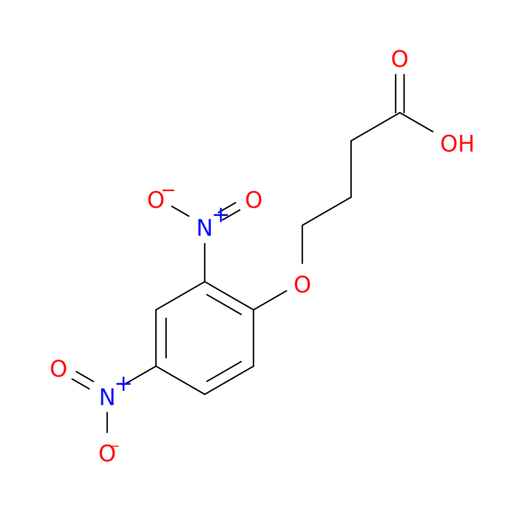 4-(2,4-dinitrophenoxy)butanoic acid