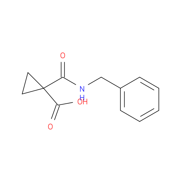 1-(Benzylcarbamoyl)cyclopropane-1-carboxylic acid