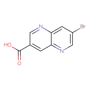 7-Bromo-1,5-naphthyridine-3-carboxylic acid