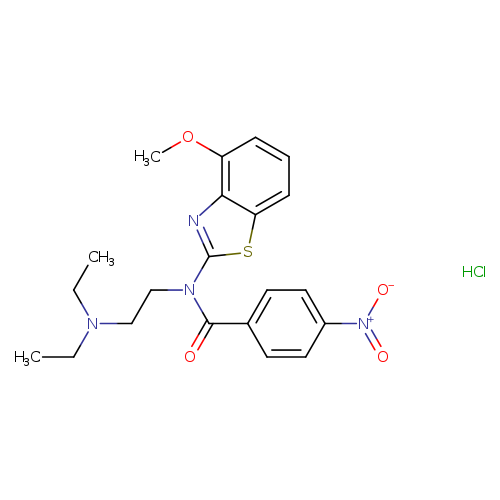 N-[2-(diethylamino)ethyl]-N-(4-methoxy-1,3-benzothiazol-2-yl)-4-nitrobenzamide hydrochloride