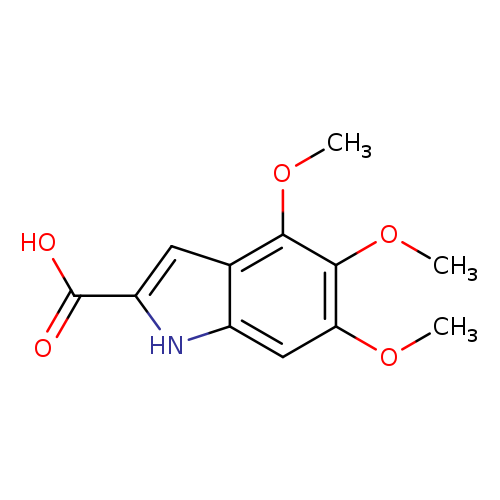4,5,6-Trimethoxy-1H-indole-2-carboxylic acid