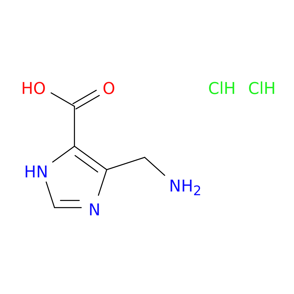 4-(aminomethyl)-1H-imidazole-5-carboxylic acid dihydrochloride