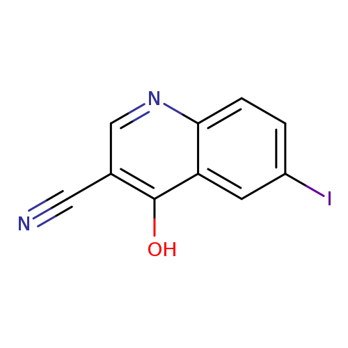 3-Quinolinecarbonitrile,1,4-dihydro-6-iodo-4-oxo-