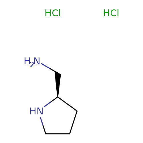2-Pyrrolidinemethanamine, dihydrochloride, (R)- (9CI)