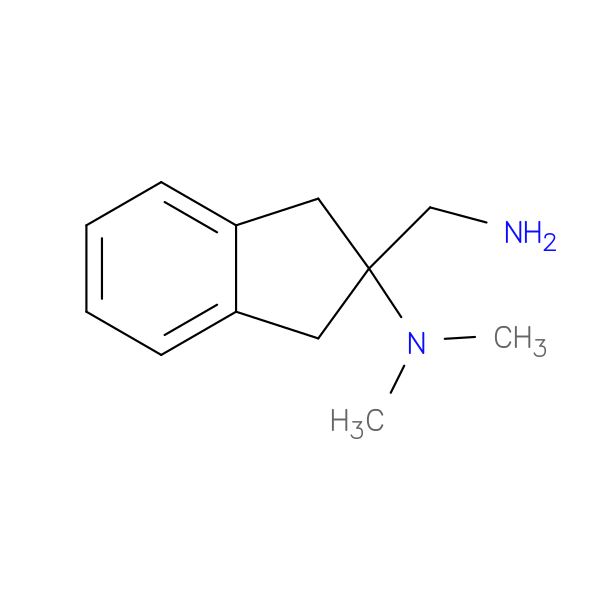 2-(aminomethyl)-N,N-dimethyl-2,3-dihydro-1H-inden-2-amine