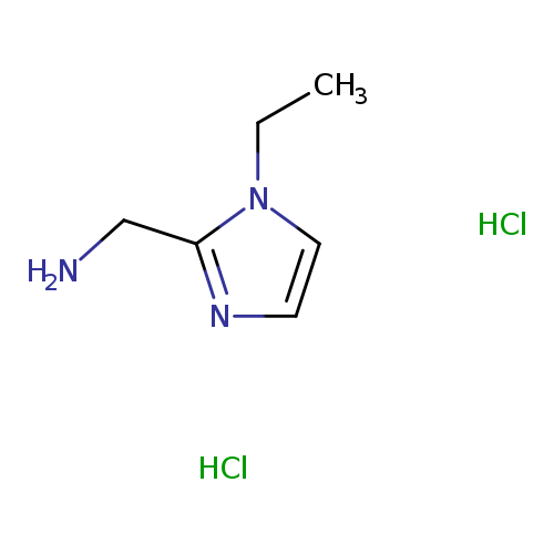 (1-ethyl-1H-imidazol-2-yl)methanamine dihydrochloride