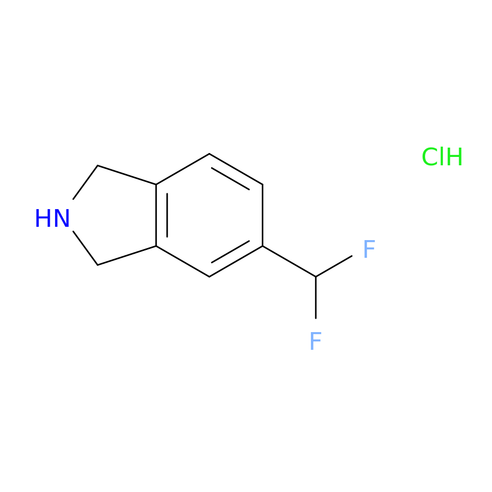 5-(difluoromethyl)-2,3-dihydro-1H-isoindole hydrochloride