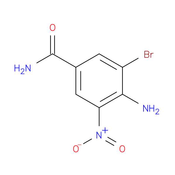 4-Amino-3-bromo-5-nitrobenzamide