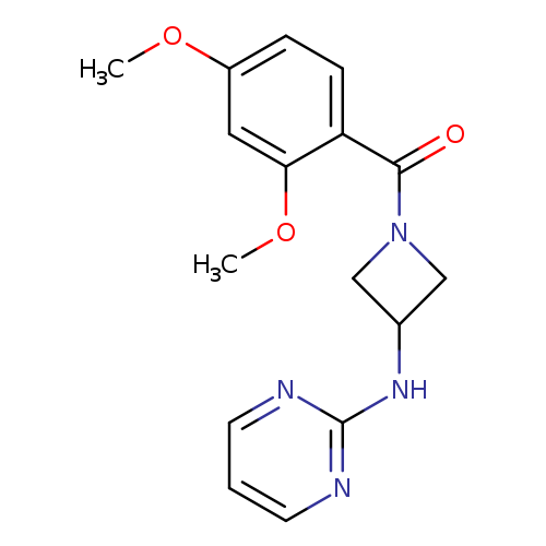 N-[1-(2,4-dimethoxybenzoyl)azetidin-3-yl]pyrimidin-2-amine