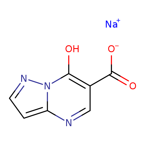 sodium 7-hydroxypyrazolo[1,5-a]pyrimidine-6-carboxylate