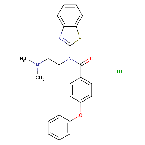 N-(1,3-benzothiazol-2-yl)-N-[2-(dimethylamino)ethyl]-4-phenoxybenzamide hydrochloride