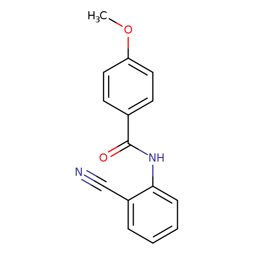 N-(2-cyanophenyl)-4-methoxybenzamide