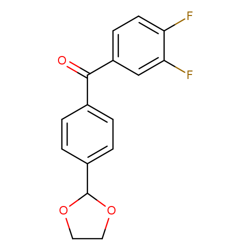 3,4-Difluoro-4'-(1,3-dioxolan-2-yl)benzophenone