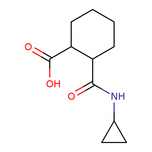 2-(Cyclopropylcarbamoyl)cyclohexanecarboxylic acid