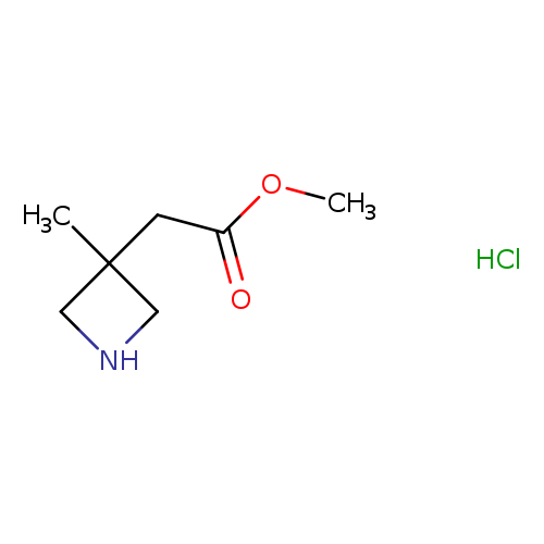 methyl 2-(3-methylazetidin-3-yl)acetate hydrochloride