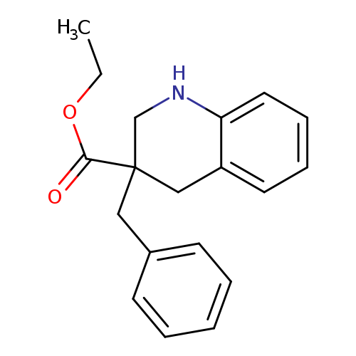 ETHYL 3-BENZYL-1,2,3,4-TETRAHYDRO-3-QUINOLINECARBOXYLATE
