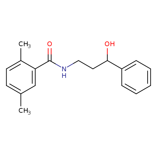 N-(3-hydroxy-3-phenylpropyl)-2,5-dimethylbenzamide