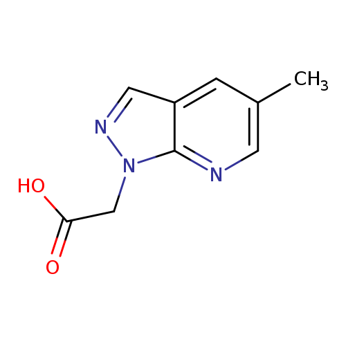 2-(5-Methyl-1H-pyrazolo[3,4-b]pyridin-1-yl)acetic acid