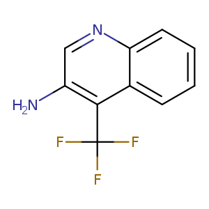 3-Quinolinamine, 4-(trifluoromethyl)-