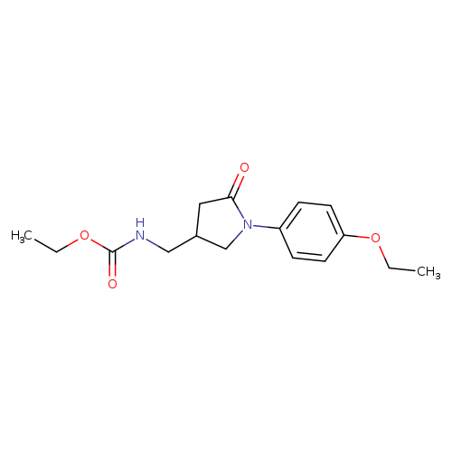 ethyl N-{[1-(4-ethoxyphenyl)-5-oxopyrrolidin-3-yl]methyl}carbamate