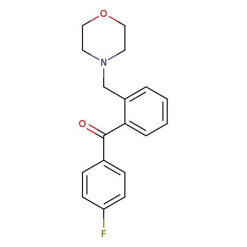 4'-Fluoro-2-morpholinomethyl benzophenone